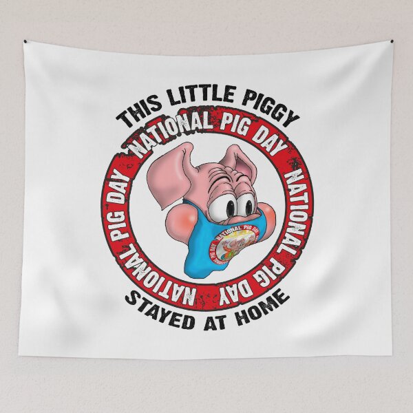 Item preview, National Pig Day designed and sold by Status71.