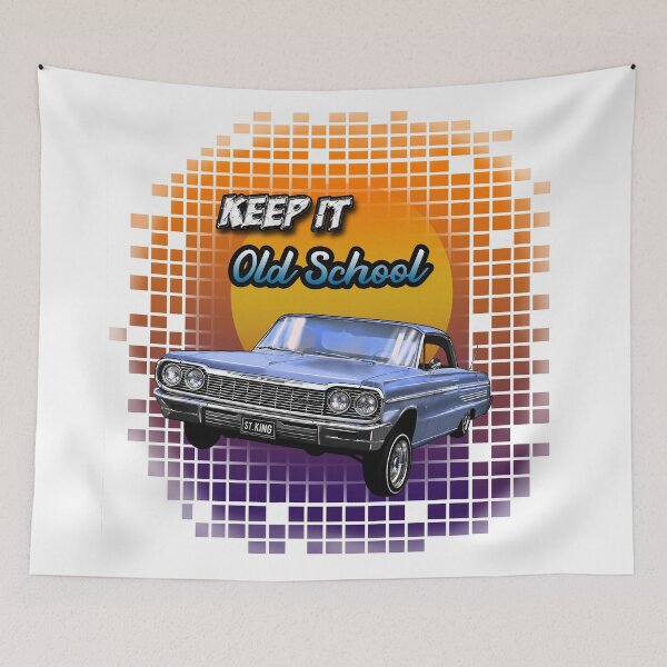 Artikelvorschau, Old School Lowrider Chevy Impala Halten Sie es Old School entworfen und verkauft von magickoold.