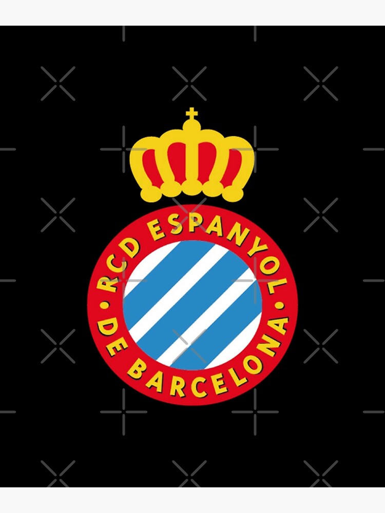 Coat of arms RCD Espanyol, Barcelona, football club from Spain
