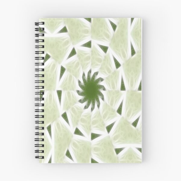 Item preview, Green White Kaleidoscope Art 2 designed and sold by TravelPhotoArt.
