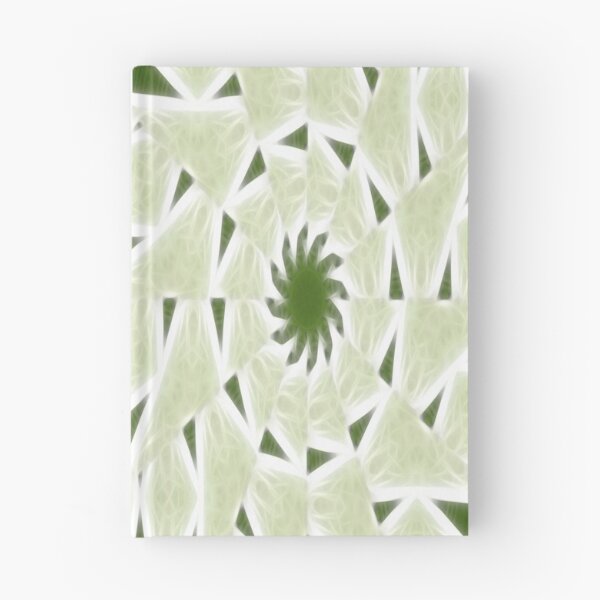 Item preview, Green White Kaleidoscope Art 2 designed and sold by TravelPhotoArt.