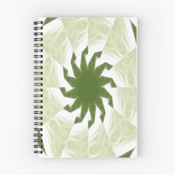 Item preview, Green White Kaleidoscope Art 1 designed and sold by TravelPhotoArt.