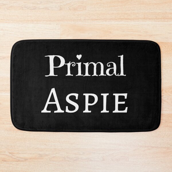 Item preview, Primal Aspie (Heart, Black) designed and sold by GladBlackLamb.