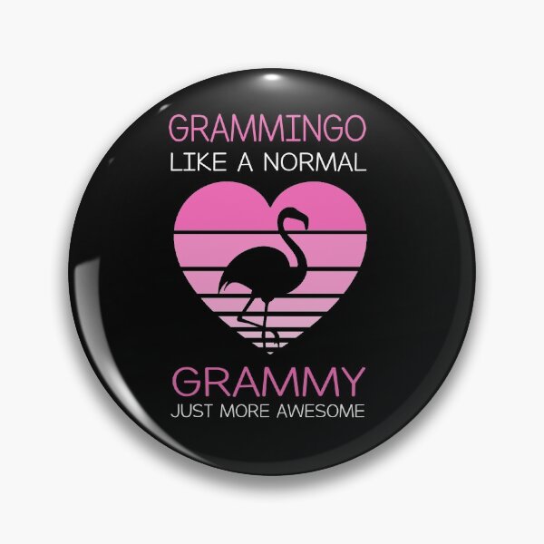 Item preview, Grammingo Shirt like a normal Grandma only more awesome Gift for Grandmother flamingo lover designed and sold by FreedomTree.