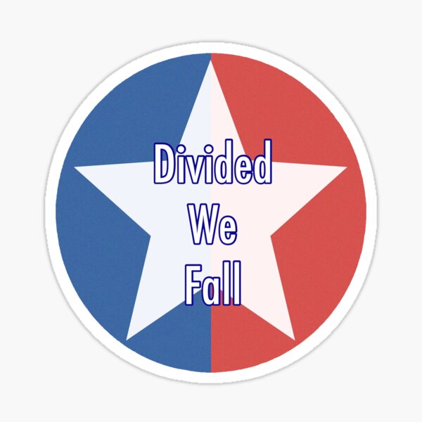 American Flag Decal Set of 2 Side Window decals, United We Stand, online Divided We Fall