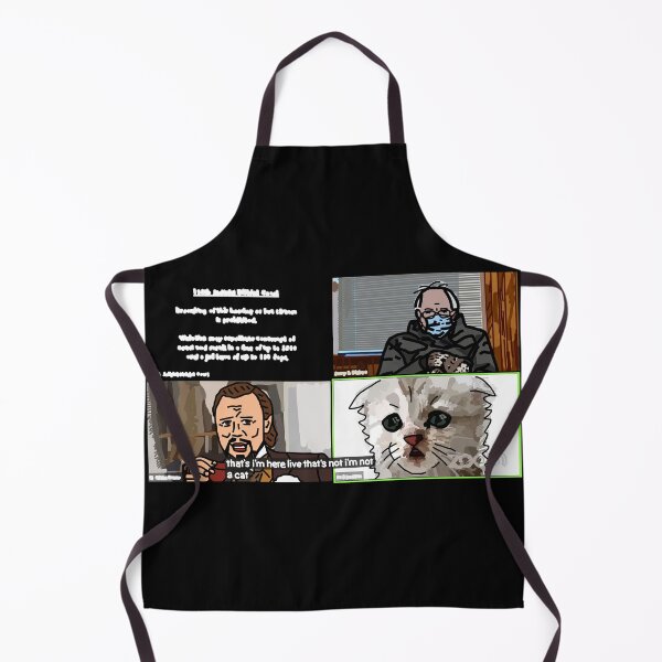 Item preview, Im Not a Cat Memes with Bernie Sanders and Laughing Leo designed and sold by ellenhenry.