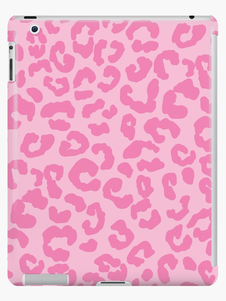 Pink cheetah aesthetic pattern | iPad Case & Skin