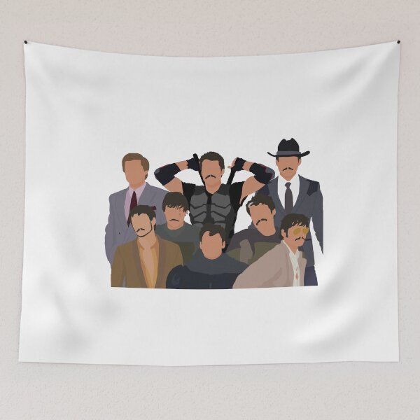 Item preview, Pedro Pascal characters designed and sold by merelvandegraaf.