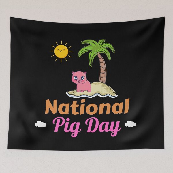 Item preview, National Pig Day designed and sold by Johan Liebert.