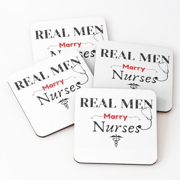 Item preview,  Real Men Marry Nurses designed and sold by WearYourMood.