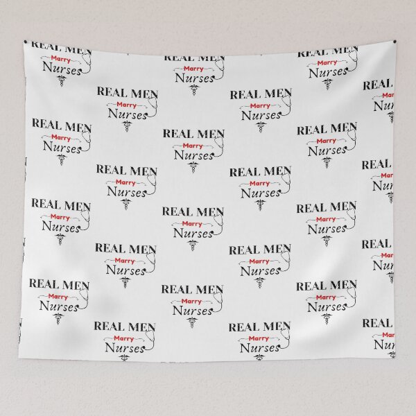 Item preview,  Real Men Marry Nurses designed and sold by WearYourMood.