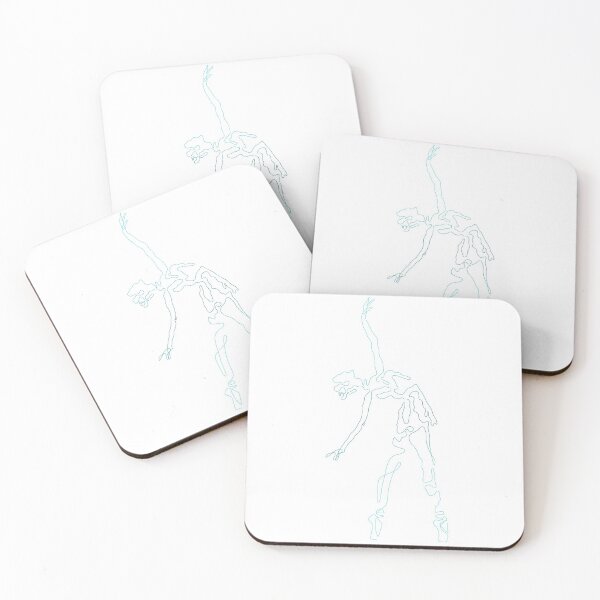 Item preview, One Line Ballet Dancer - Blue designed and sold by Emily Boynton.