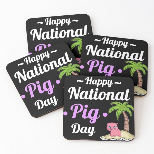 Item preview, Happy National Pig Day designed and sold by Johan Liebert.