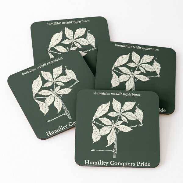 Item preview, Humilitas Occidit Superbiam - Humility Conquers Pride designed and sold by retro87tee.