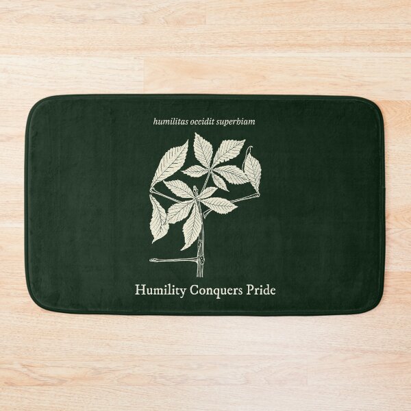 Item preview, Humilitas Occidit Superbiam - Humility Conquers Pride designed and sold by retro87tee.