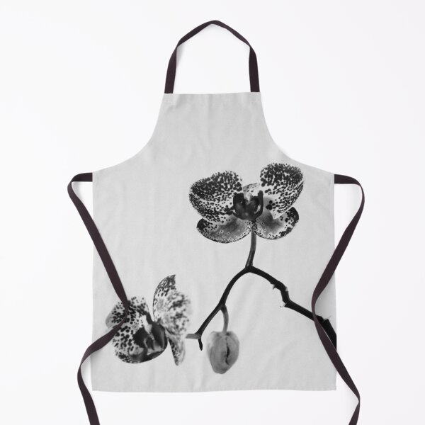 Item preview, Simply a Orchid flower | Black and White Fine Art Photo designed and sold by Diana van Neck.