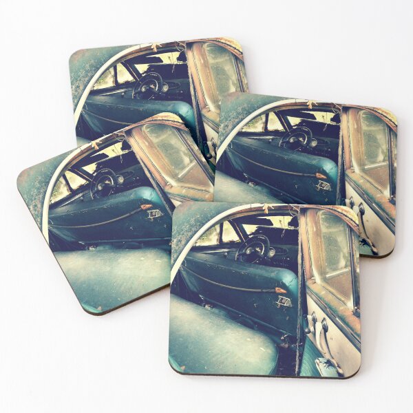 Item preview, Blue Interior Of A Willy's Aero designed and sold by LisaWootenPhoto.