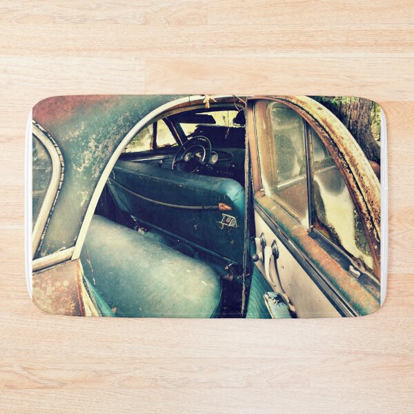 Item preview, Blue Interior Of A Willy's Aero designed and sold by LisaWootenPhoto.