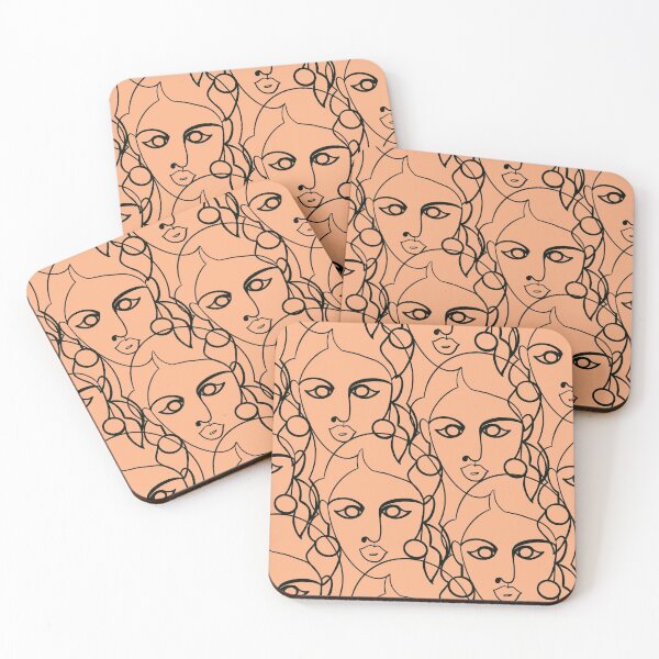 Item preview, Orange faces designed and sold by Wheretheresjoy.