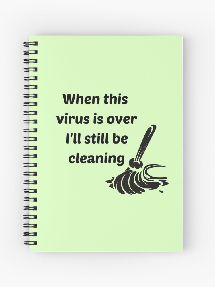 Thumbnail 1 of 3, Journal, I'll Still Be Cleaning Fun Mop Housekeeping Lady Gifts designed and sold by SavvyCleaner.