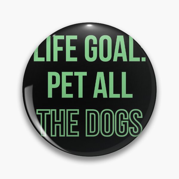Item preview, Life Goal Pet All The Dogs T-Shirt Pet Lover Gift Shirt designed and sold by elephxstudio.