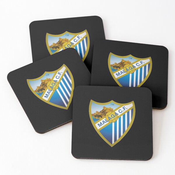 Item preview, malaga club de futbol coat of arms designed and sold by mikoala50.