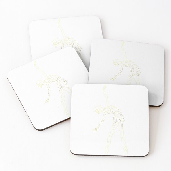 Item preview, One Line Ballet Dancer - Yellow designed and sold by Emily Boynton.