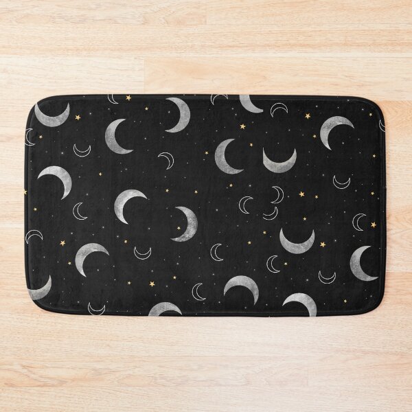 Item preview, Moon and Stars Pattern Texture designed and sold by rainartstudio.