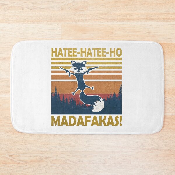 Item preview, Vintage Funny Retro Fox! Not Pew Pew, HATEE-HATEE-HO madafakas designed and sold by Groenendijk.
