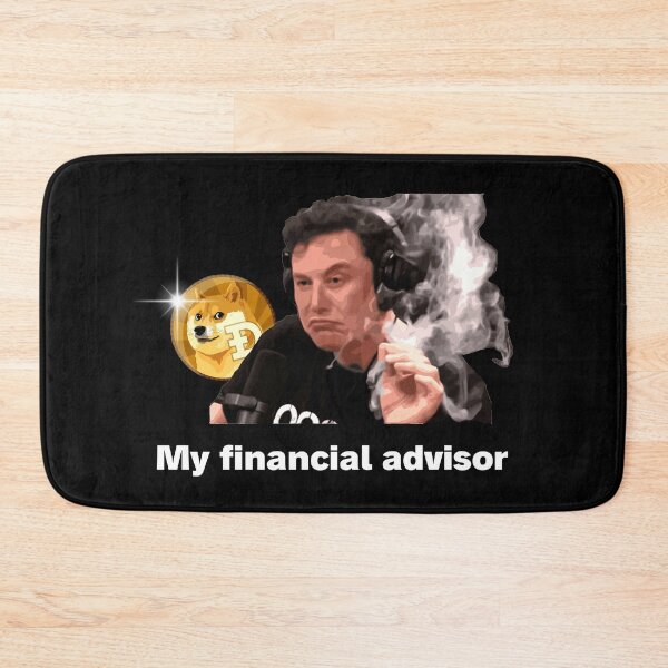 Item preview, My Financial Advisor Elon Musk Dogecoin designed and sold by lamweixing.