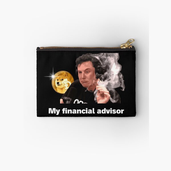 Item preview, My Financial Advisor Elon Musk Dogecoin designed and sold by lamweixing.
