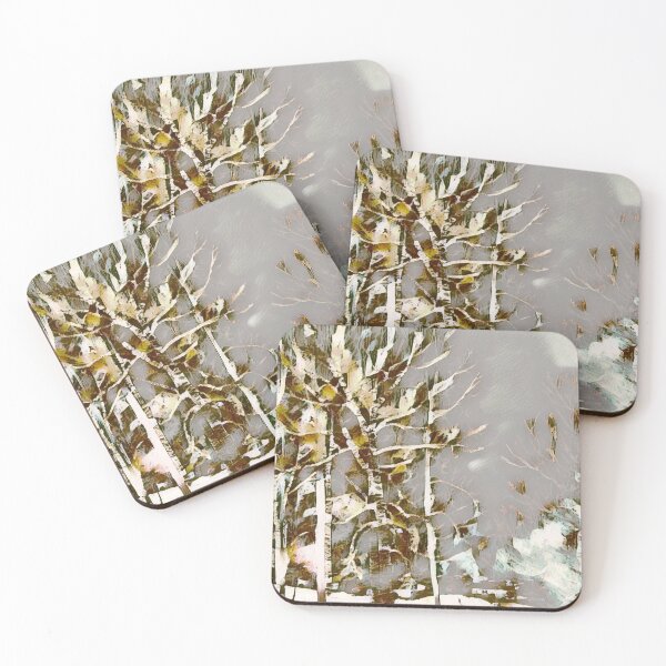 Item preview, Winter in the bush illustration designed and sold by CanadianWild418.