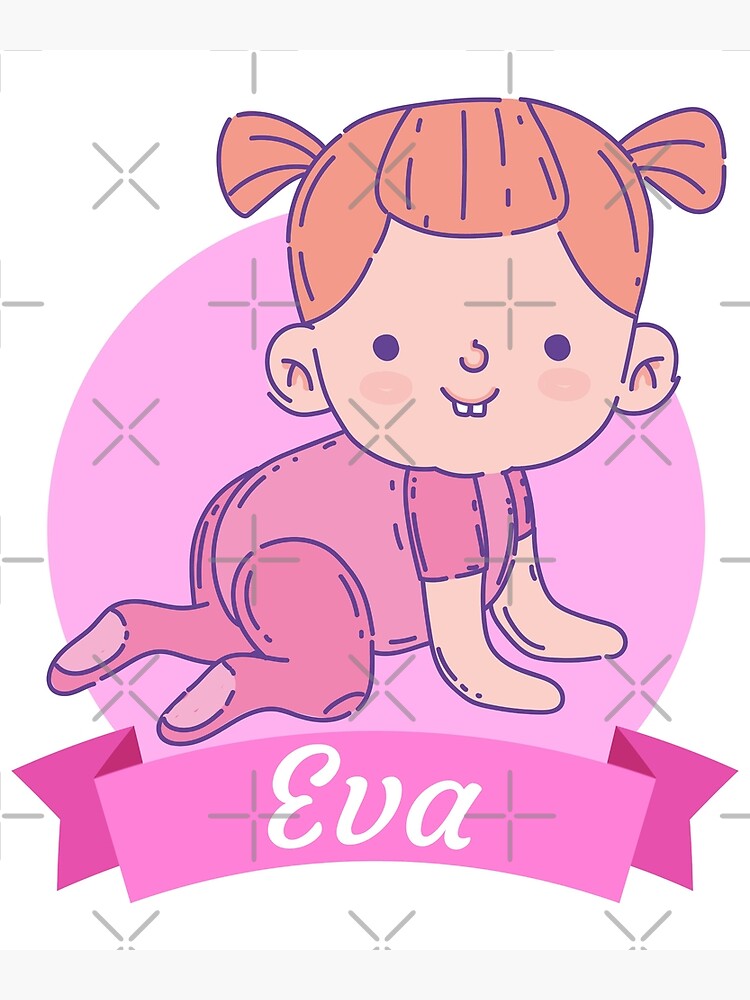 "Eva Girl names for babies" Poster for Sale by Piztees Redbubble
