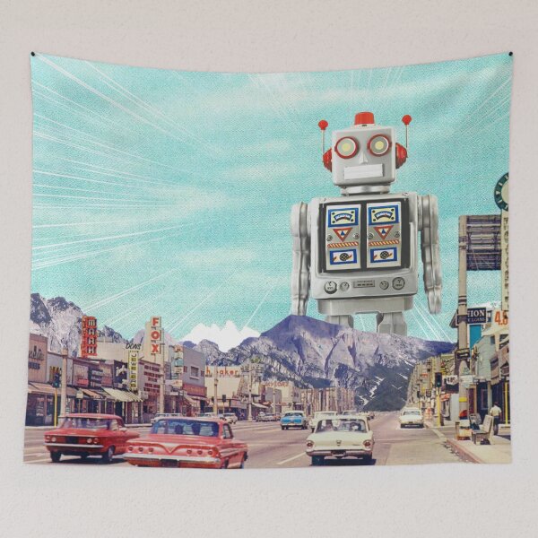 Item preview, Robot in Town designed and sold by MsGonzalez.