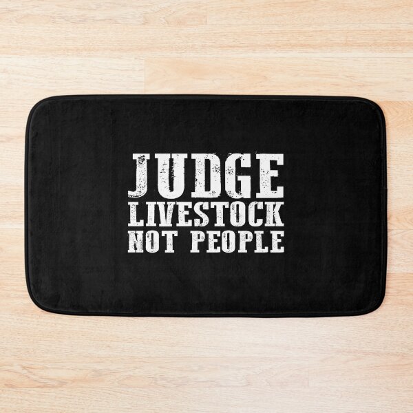 Item preview, livestock show judge livestock not people designed and sold by bdmart33.