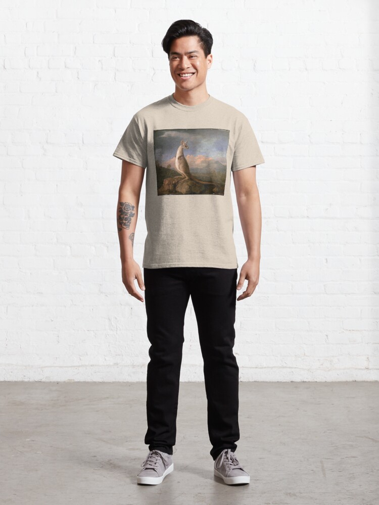 Alternate view of The Kongouro from New Holland, by George Stubbs Classic T-Shirt
