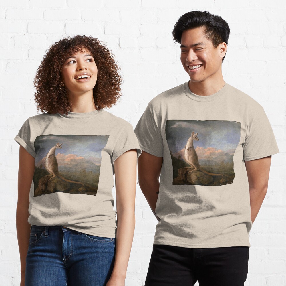 The Kongouro from New Holland, by George Stubbs Classic T-Shirt