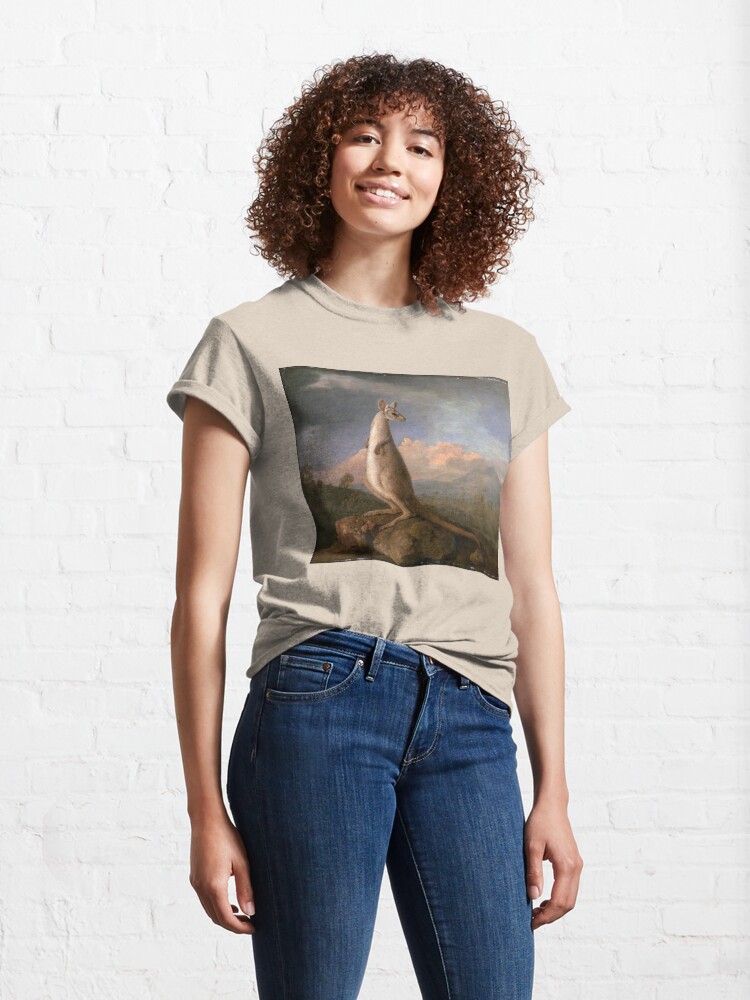 Alternate view of The Kongouro from New Holland, by George Stubbs Classic T-Shirt