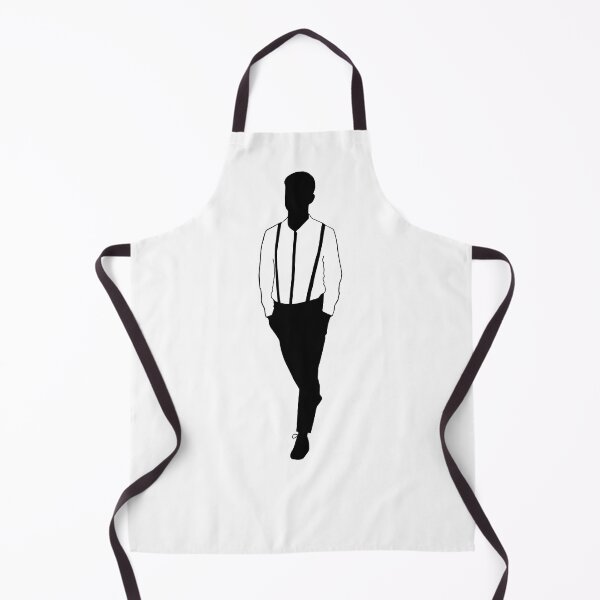 Item preview, stylized man in white shirt and black trousers designed and sold by nataliavavilina.