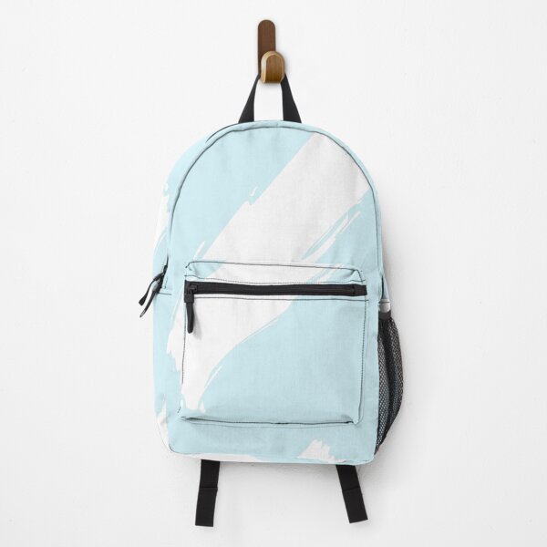 Item preview, pastel blue white lines pattern designed and sold by NelBo.