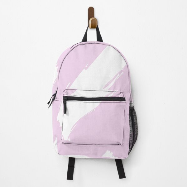 Item preview, pastel pink white lines pattern designed and sold by NelBo.