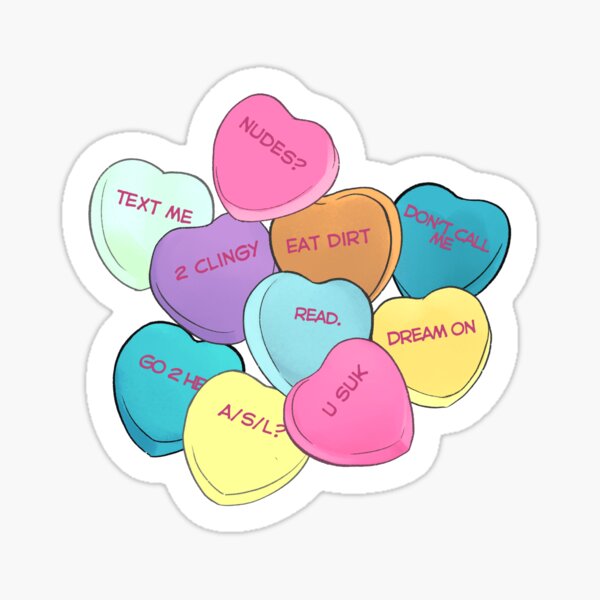 Sweethearts Sticker