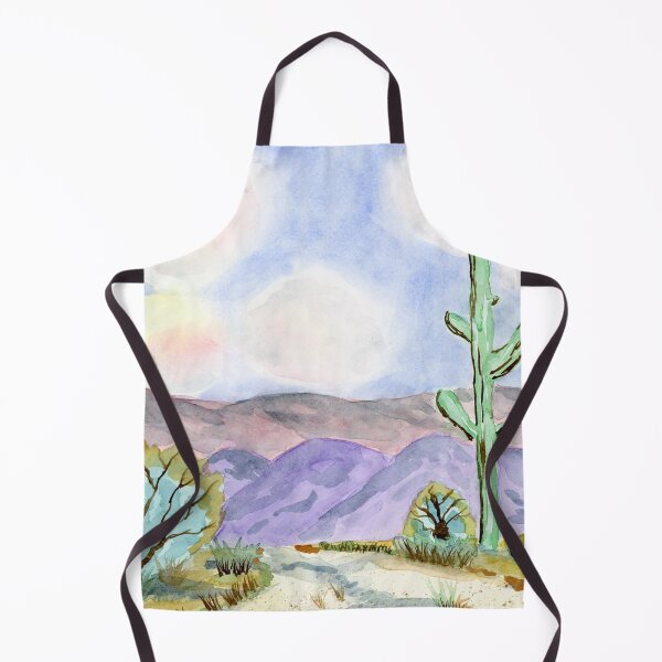 Item preview, Desert Mountains. Watercolor Painting designed and sold by Eugenia Alvarez.