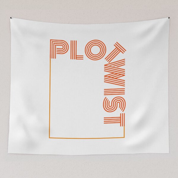 Item preview, Plot Twist - Retro Simple Design designed and sold by PandaSoul.