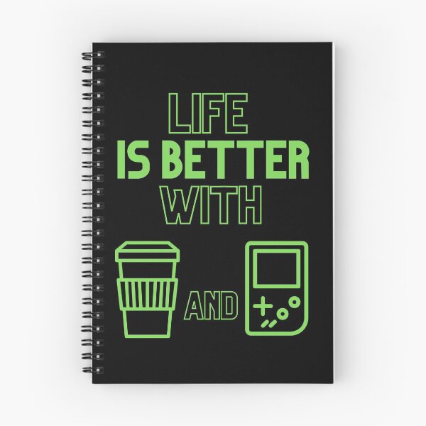Item preview, Life Is Better With Coffee And Gaming designed and sold by Quineveer Alice.