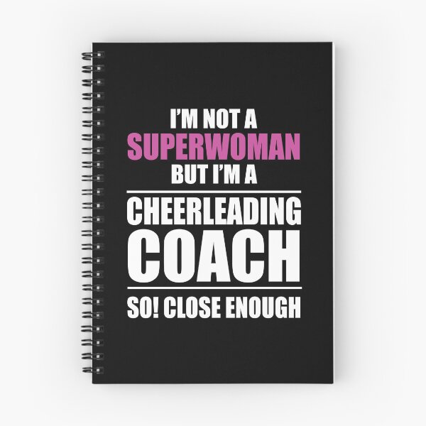 Artikelvorschau, Superfrau Cheerleading Coach entworfen und verkauft von TendyTees.