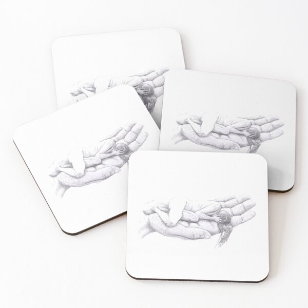 Item preview, Hand woman drawing art painting asthetic designed and sold by KanisLupus.