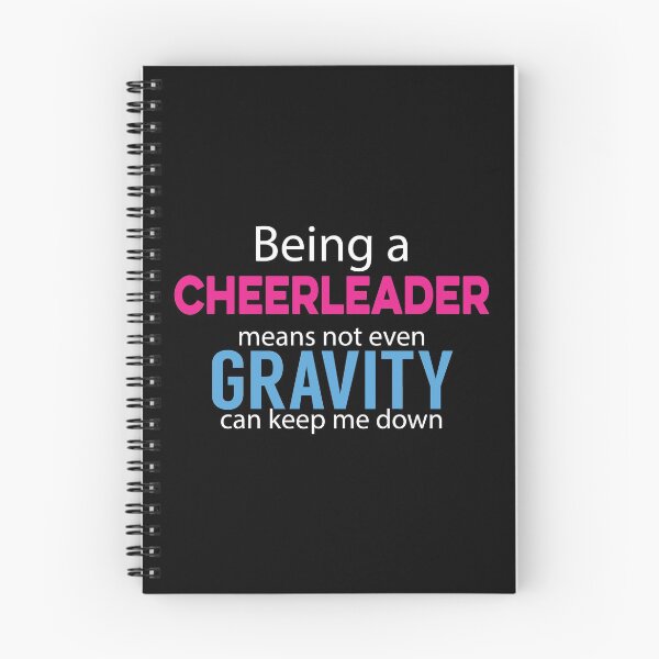 Item preview, Gravity Can't Keep Cheerleaders Down designed and sold by TendyTees.
