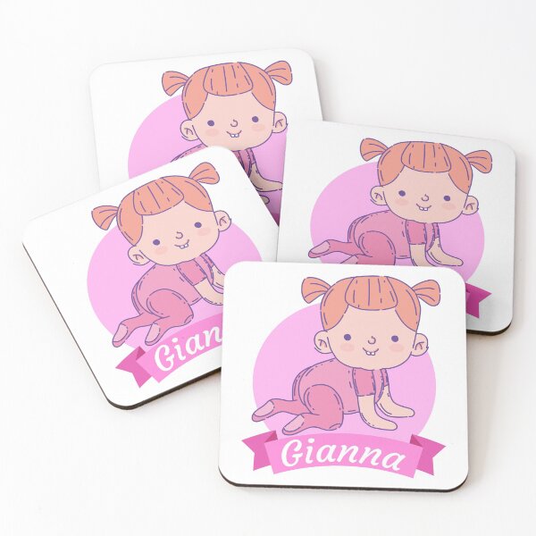 Item preview, Gianna Girl names for babies designed and sold by Piztees.