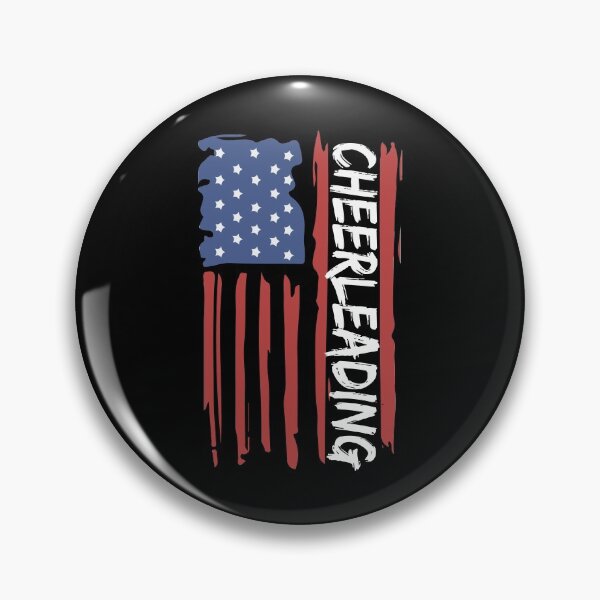 Artikelvorschau, Cheerleading amerikanische Flagge entworfen und verkauft von TendyTees.